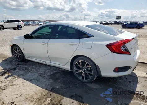 2021 Honda Civic Sport из США, поврежденный, VIN 19XFC2F87ME003307